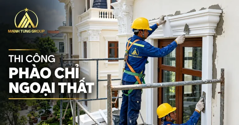 Thi Công Phào Chỉ Ngoại Thất Xi Măng & GRC – TP.HCM & Bình Dương